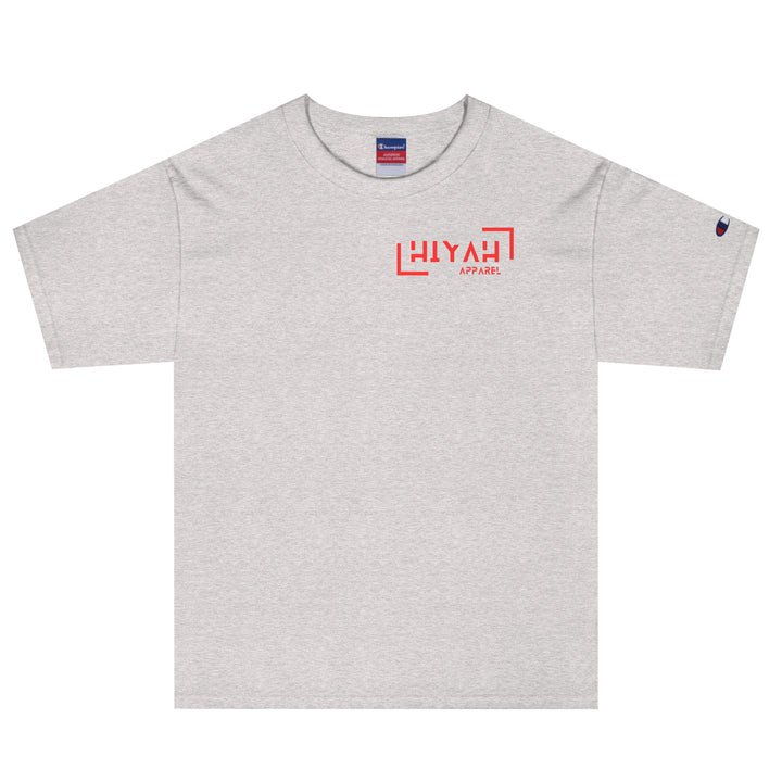 Red Boxed Minimal HiYah Apparel T-Shirt