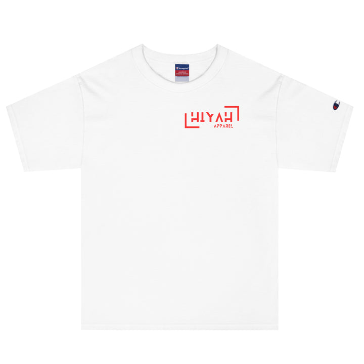 Red Boxed Minimal HiYah Apparel T-Shirt