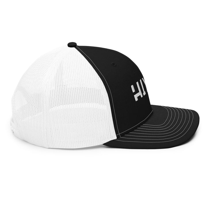 White HiYah Trucker Hat